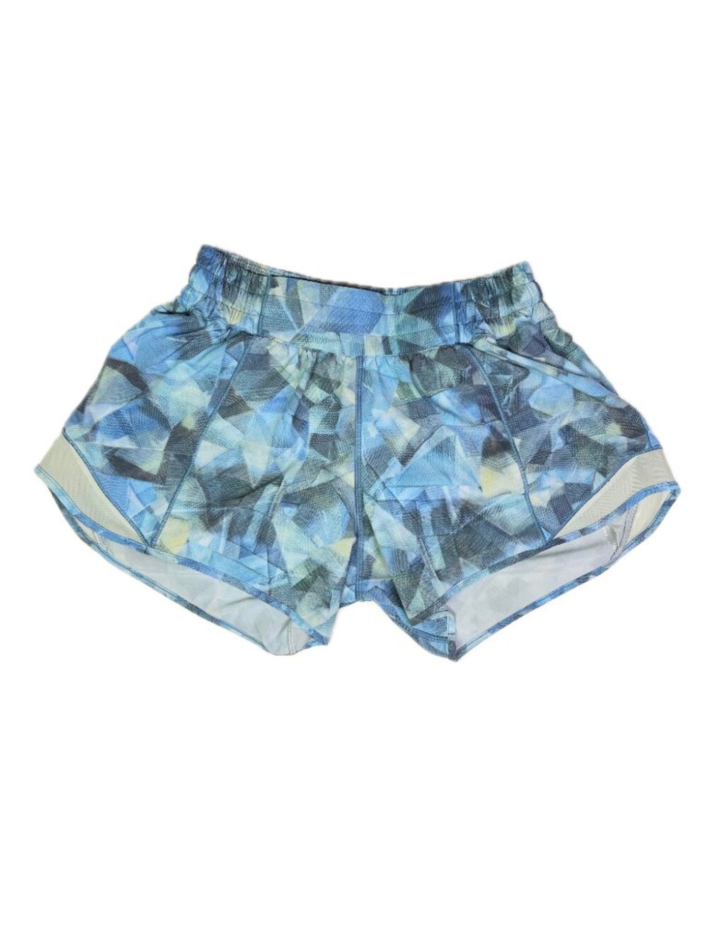 Lululemon Size 6 Tall Hotty Hot II Athletic Shorts Built in Brief Lining W7ATKT